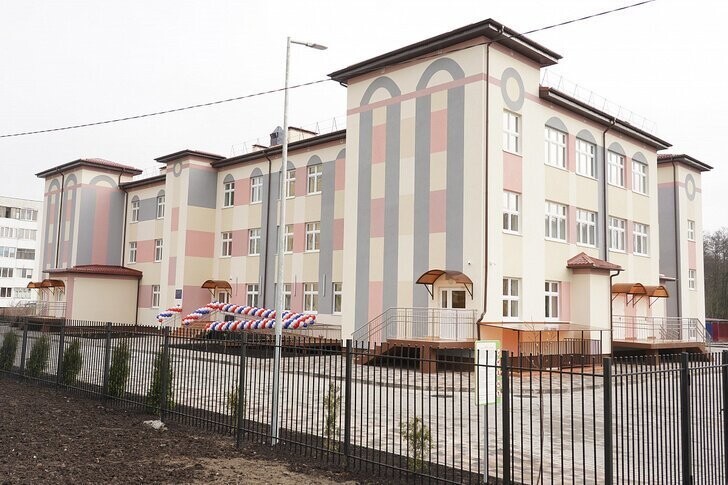Открыт новый детский сад в Зеленоградске Калининградской области
