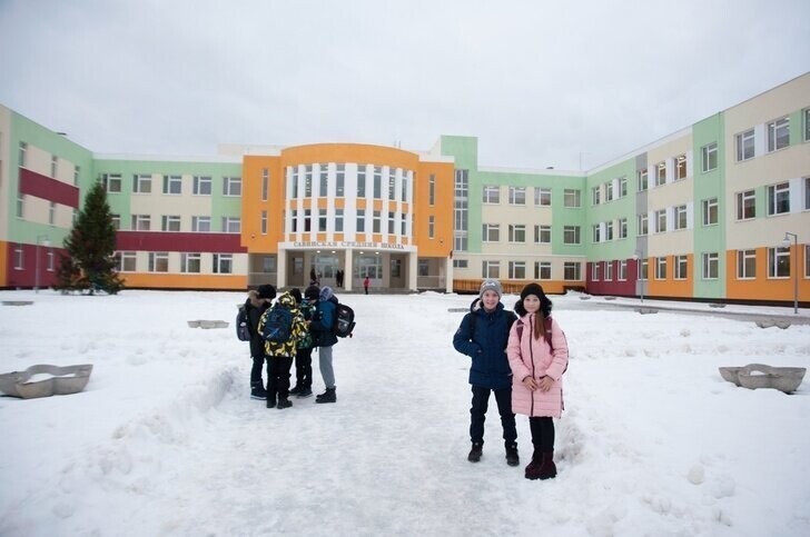 В поселке Савино Ивановской области заработала новая школа