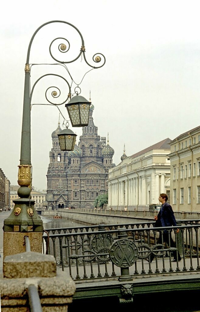 Ленинград и Петергоф в 1972 году