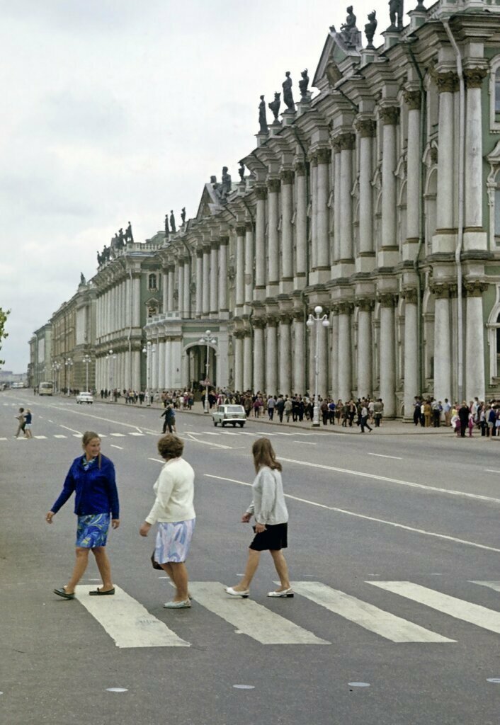 Ленинград и Петергоф в 1972 году