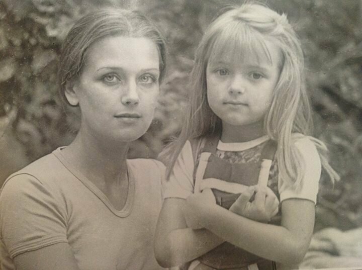 Ирина Алфёрова с дочерью