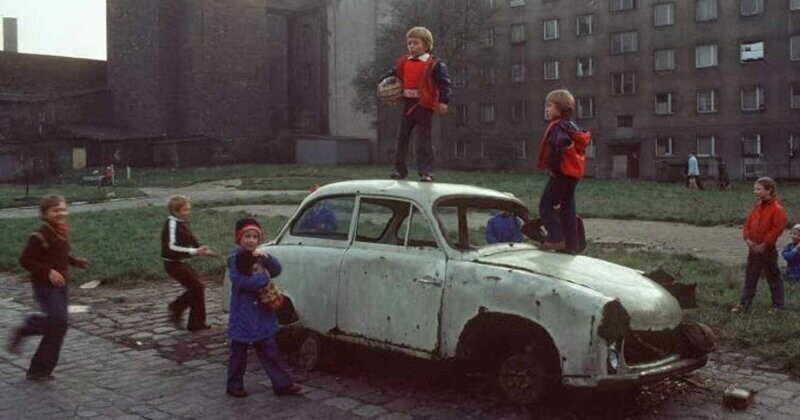 Цветные фотографии жизни Польши в начале 1980-х