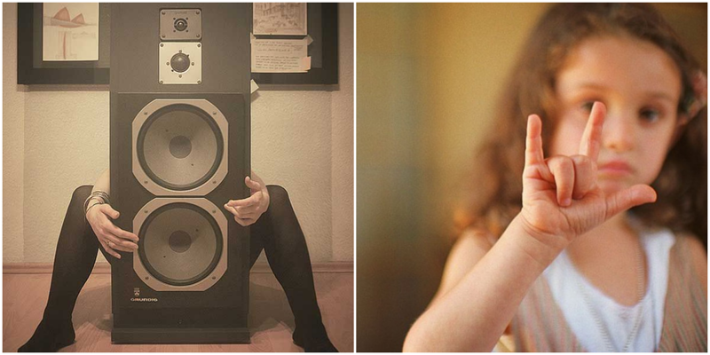 Девочка показала, как её глухой отец слушал музыку в 70-х