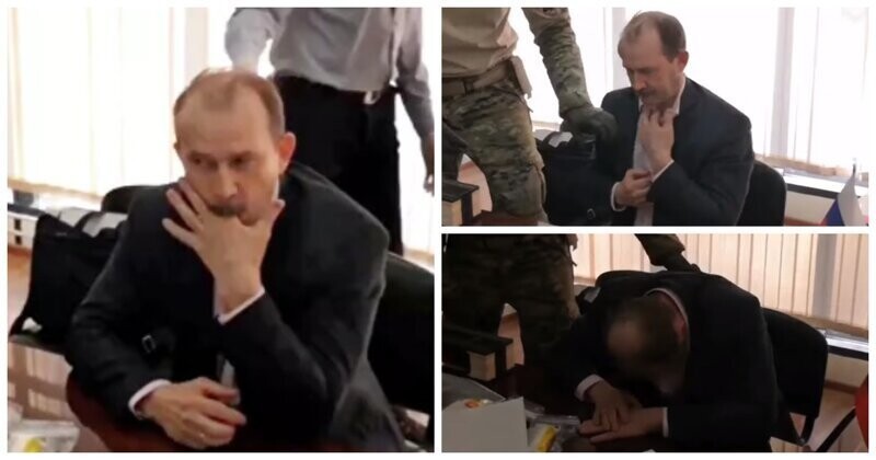 Во время задержания иркутский чиновник попытался съесть улики и подавился