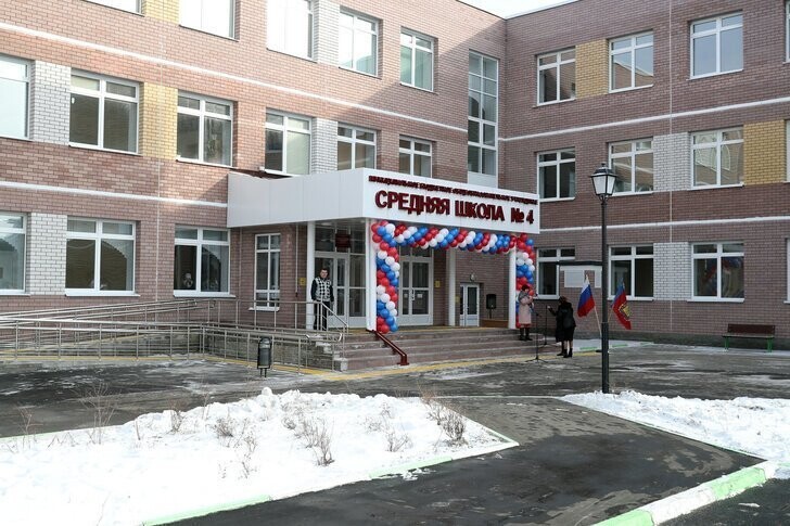 В Кольчугино Владимирской области открылась новая школа на 550 учеников