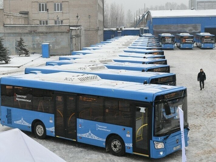 В Твери новые автобусы выйдут на маршрут