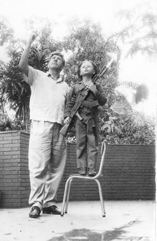 6-летний Егор Гайдар на Кубе в 1962 г