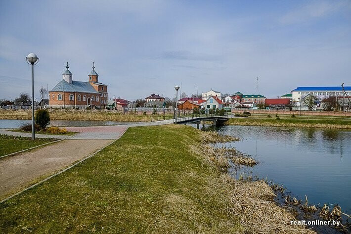 В городе Островец белорусы строят новую АЭС