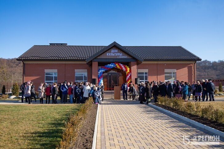 В селении Ахсарисар Северной Осетии открыли новый Дом культуры