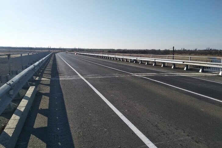 Запущено движение по новому мосту на трассе М-4 в Ростовской области