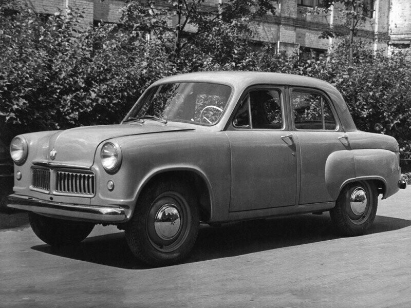 Москвич-402-425 (№2) - одна из опытных модификаций седана малого класса Москвич-402. 1951-1952