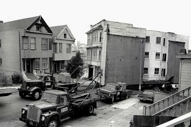 3. Как перемещали дома в Сан-Франциско, 1973 год