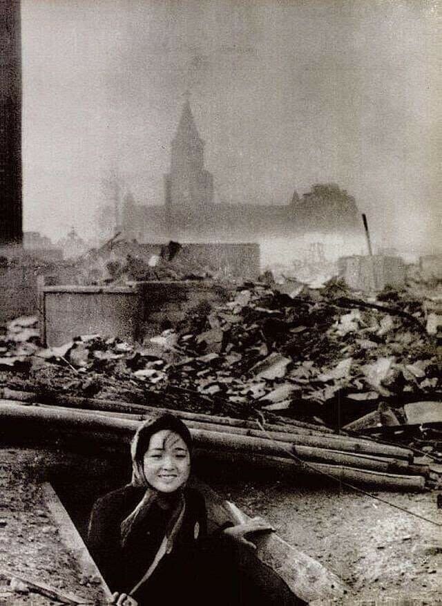 9. Женщина, которая пережила бомбардировку Нагасаки в августе 1945 года