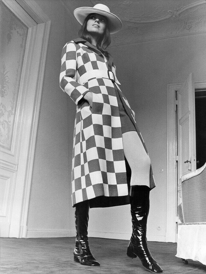 Март 1970 года. Германия. Мода. Фото Binder.