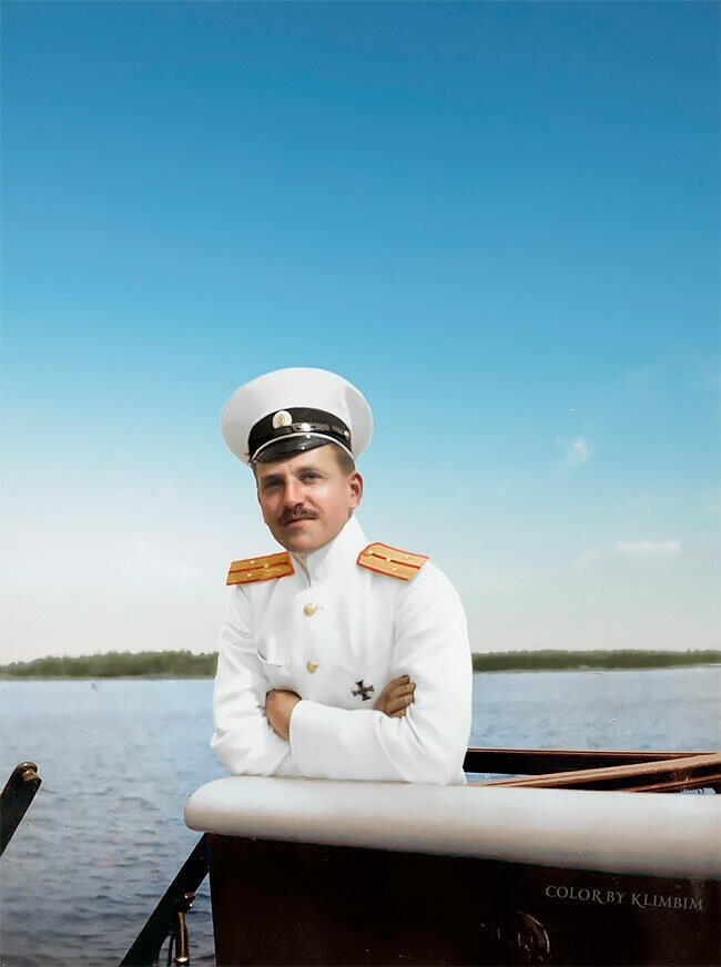 Николай Родионов, старший лейтенант гвардейского морского экипажа