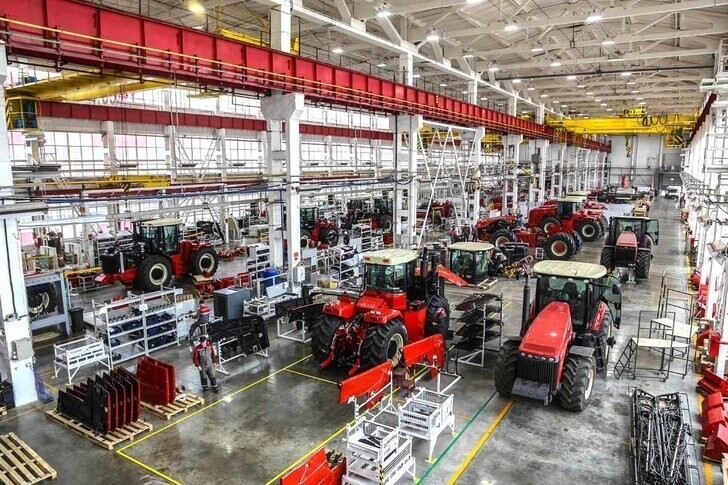 Производство тракторов российских моделей в России увеличилось в 6 раз