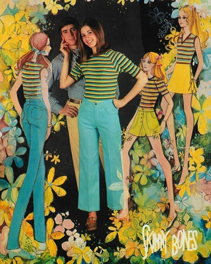 Март 1970 года. Журнал для девочек.