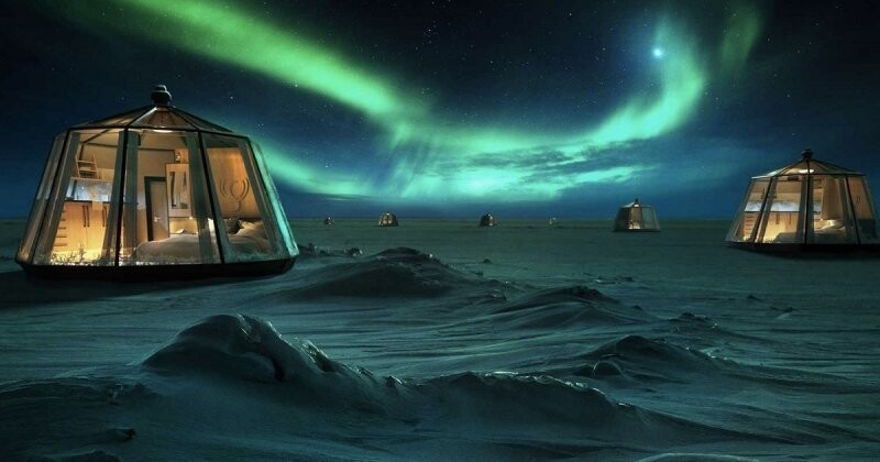 Дома для отдыха на Северном полюсе