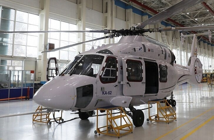 В Приморском крае началось производство вертолётов Ка-62