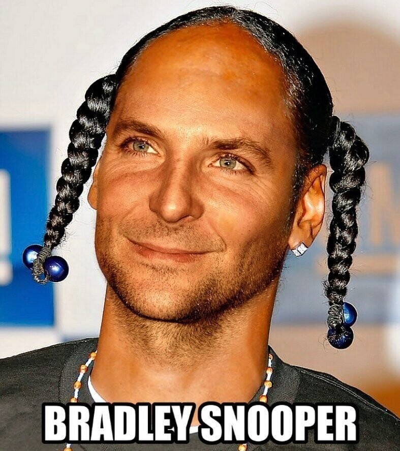 16. Брэдли Купер + Snoop Dogg