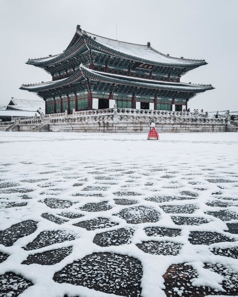 Самые красивые места в Южной Корее зимой