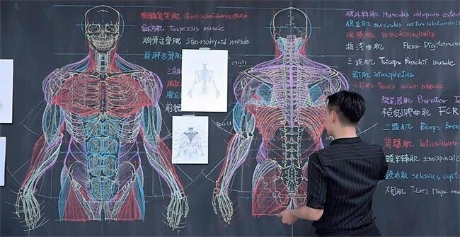 Тайваньский педагог разбирается в скелетах лучше докторов!