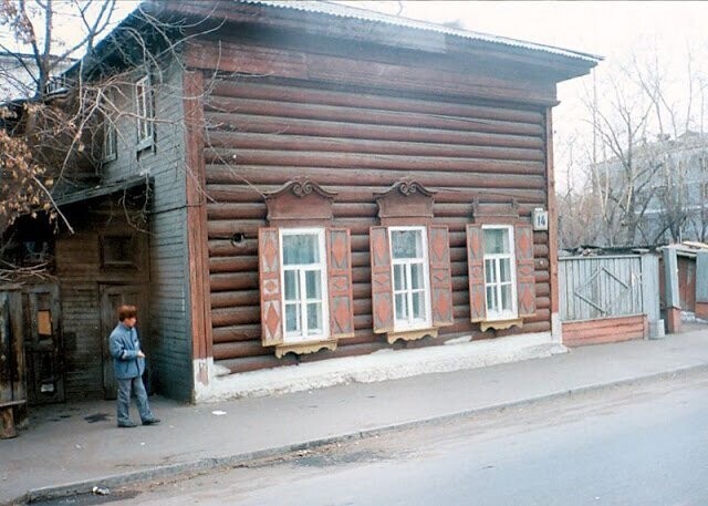 Иркутск. Традиционный деревянный дом