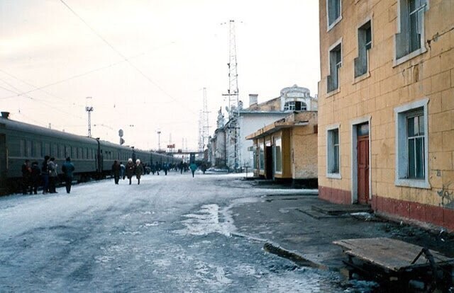 Иркутская область. Железнодорожная станция, г. Нижнеудинск