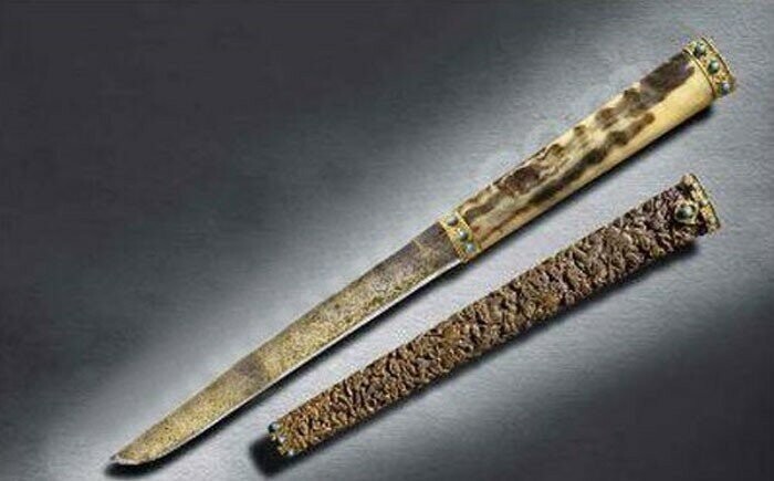 7. Императорский охотничий нож эпохи Цяньлун — 1,24 миллиона долларов
