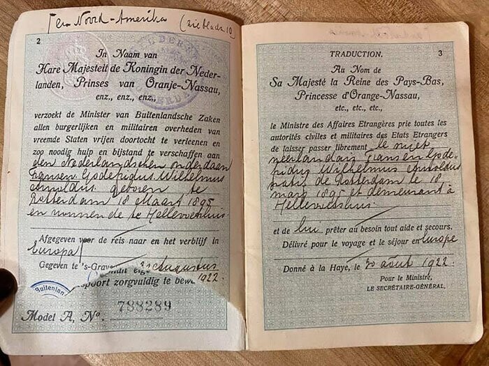 Как выглядели европейские паспорта 100 лет назад