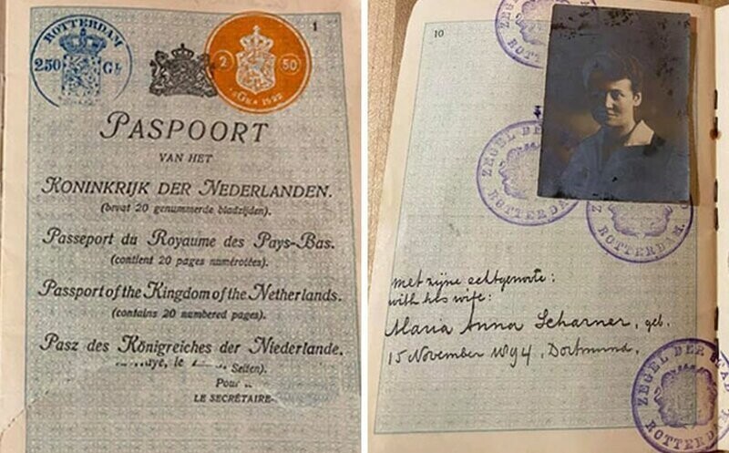 Как выглядели европейские паспорта 100 лет назад