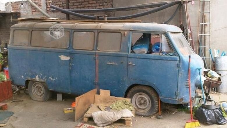 В Чили обнаружили уникальный советский микроавтобус 1960 года
