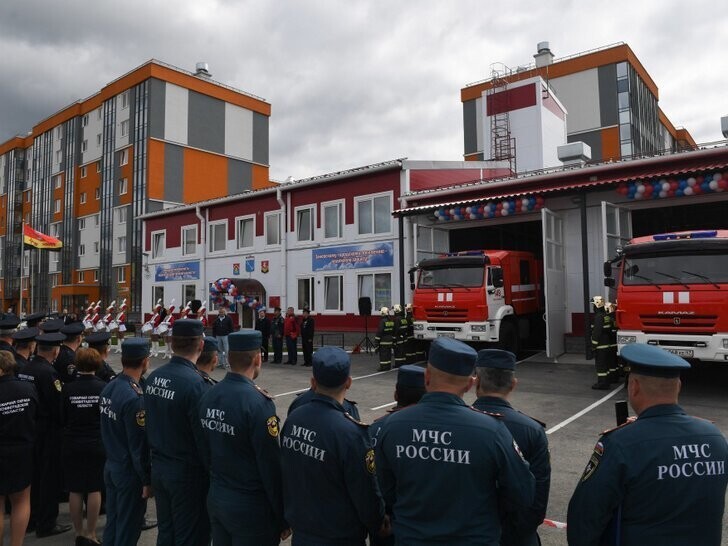 В Кудрово Ленинградской области открылась пожарная часть № 150 Всеволожского района ГКУ «Леноблпожспас».