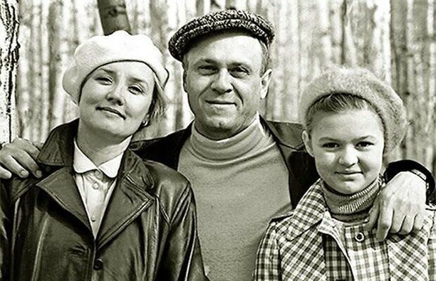 Наши любимые советские актеры в семейном кругу