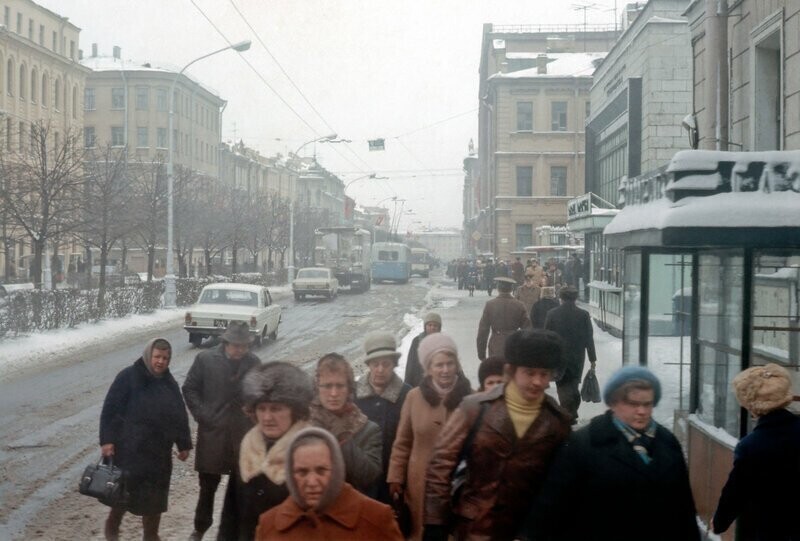 Фотографии былых времён СССР в 1976 году