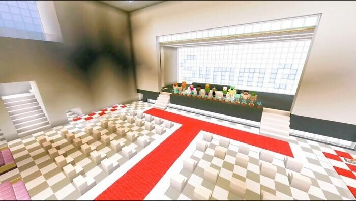 Японские школьники организовали выпускной вечер в Minecraft