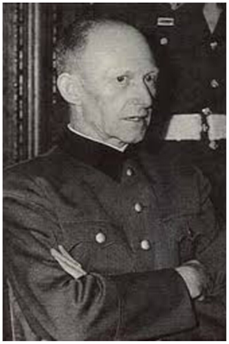 Альфред Йозеф Фердинанд Йодль (1890-1946) — военный деятель Германии, начальник штаба оперативного руководства Верховного командования вермахта, генерал-полковник