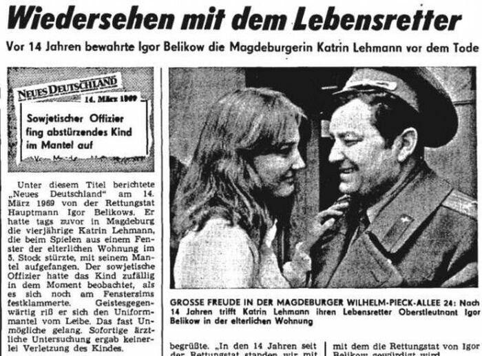 Как советский офицер спас немецкую девочку