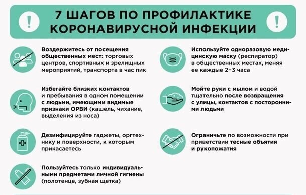Россиян призвали соблюдать простые правила профилактики