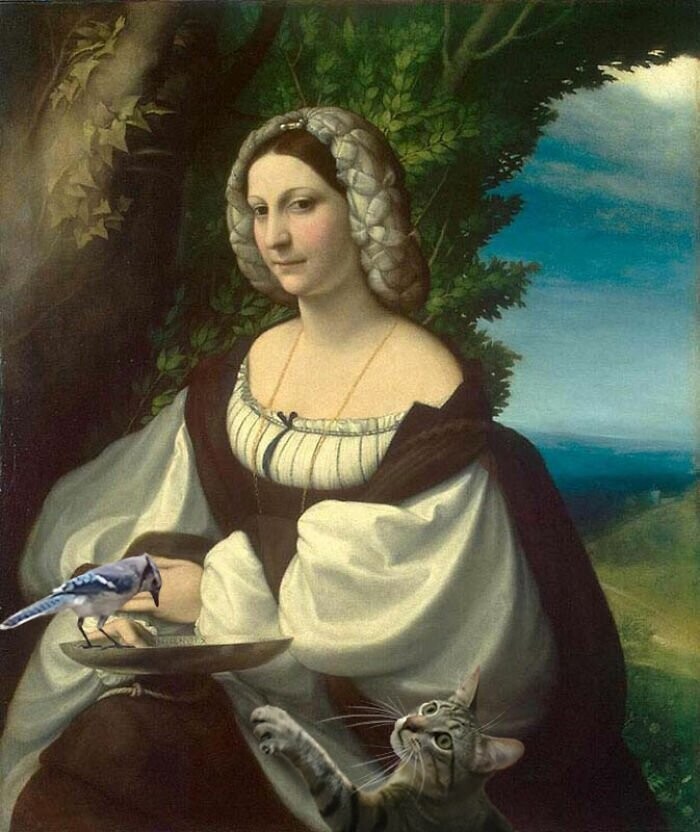 "Женский портрет", Антонио Корреджо