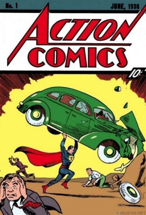 Первый выпуск журнала комиксов Action Comics