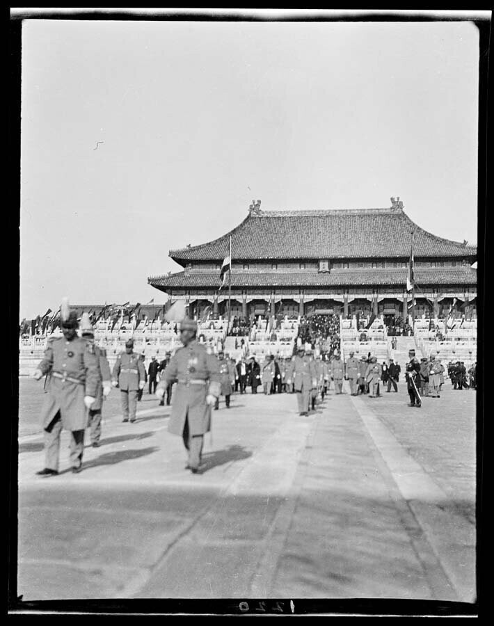 Празднование в честь Дня Благодарения, Пекин, 1917-1919
