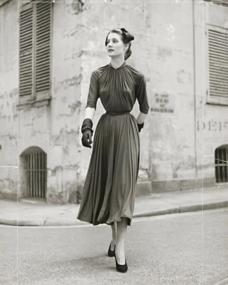 Мода 40-50-х годов