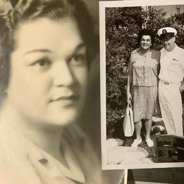 19. "Фотографии моих дедушки и бабушки, которые пережили Вторую мировую войну. Бабушка видела самолеты камикадзе"