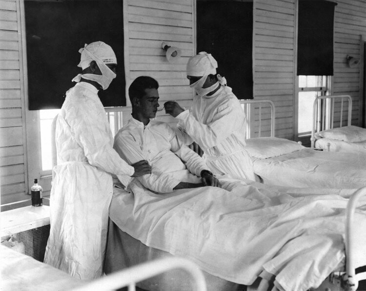 25 исторических фото о мировых пандемиях