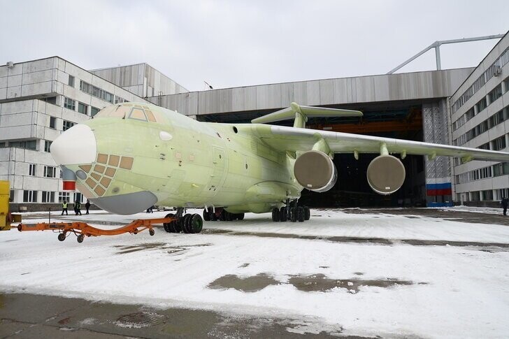 В Ульяновске на летные испытания передан очередной Ил-76МД-90А