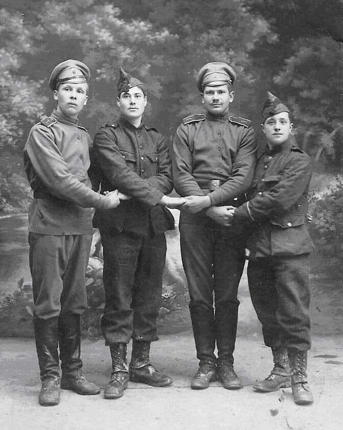 Русско-бельгийское воинское братство. 1916.