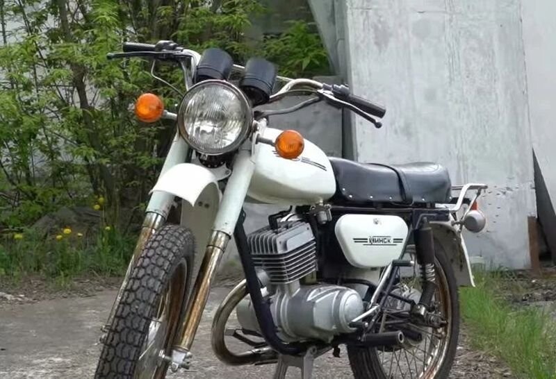 Новый мотоцикл "Минск", в состоянии "капсулы времени", сдали в металлолом