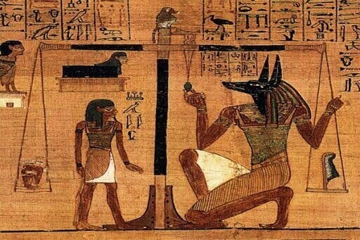 Божество Древнего Египта Анубис