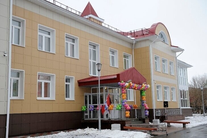 В Омске открыли новый детский сад на 150 мест